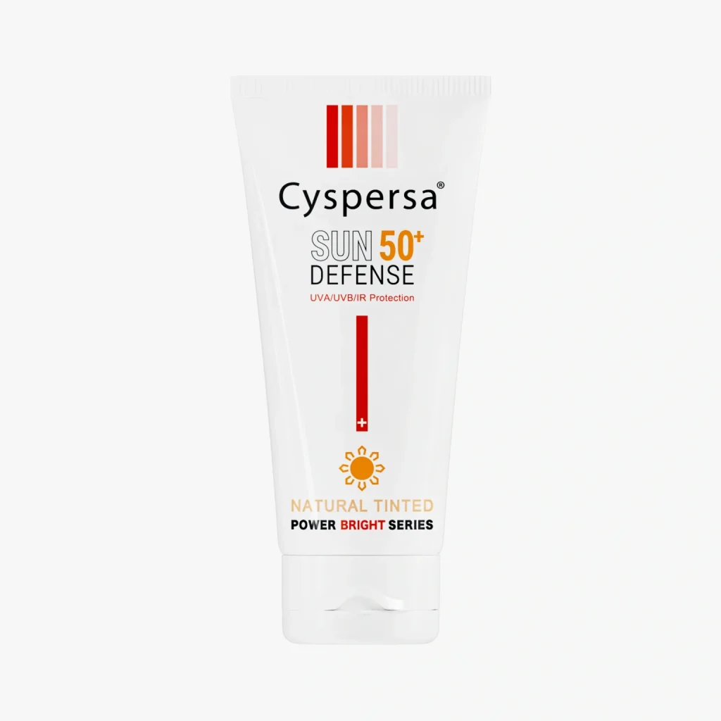 کرم ضد آفتاب ضد لک رنگی سیسپرسا SPF50