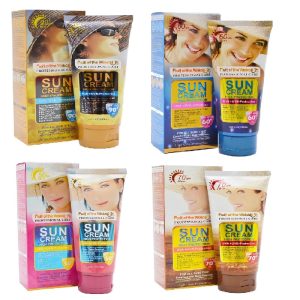 کرم ضد آفتاب بدون رنگ وکالی SPF90+70+60+50